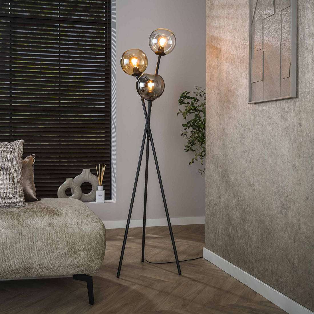 Vloerlamp Globe