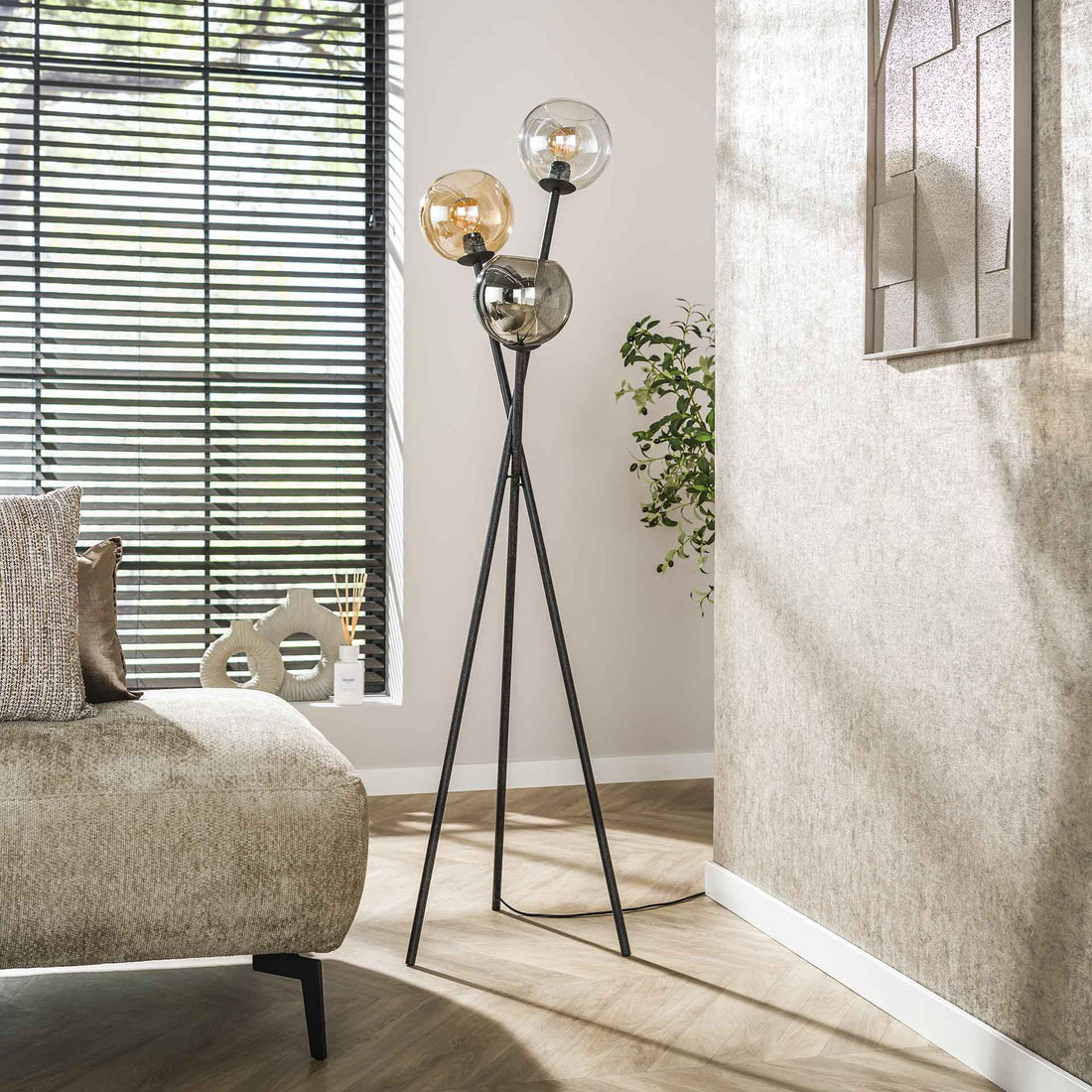 Vloerlamp Globe