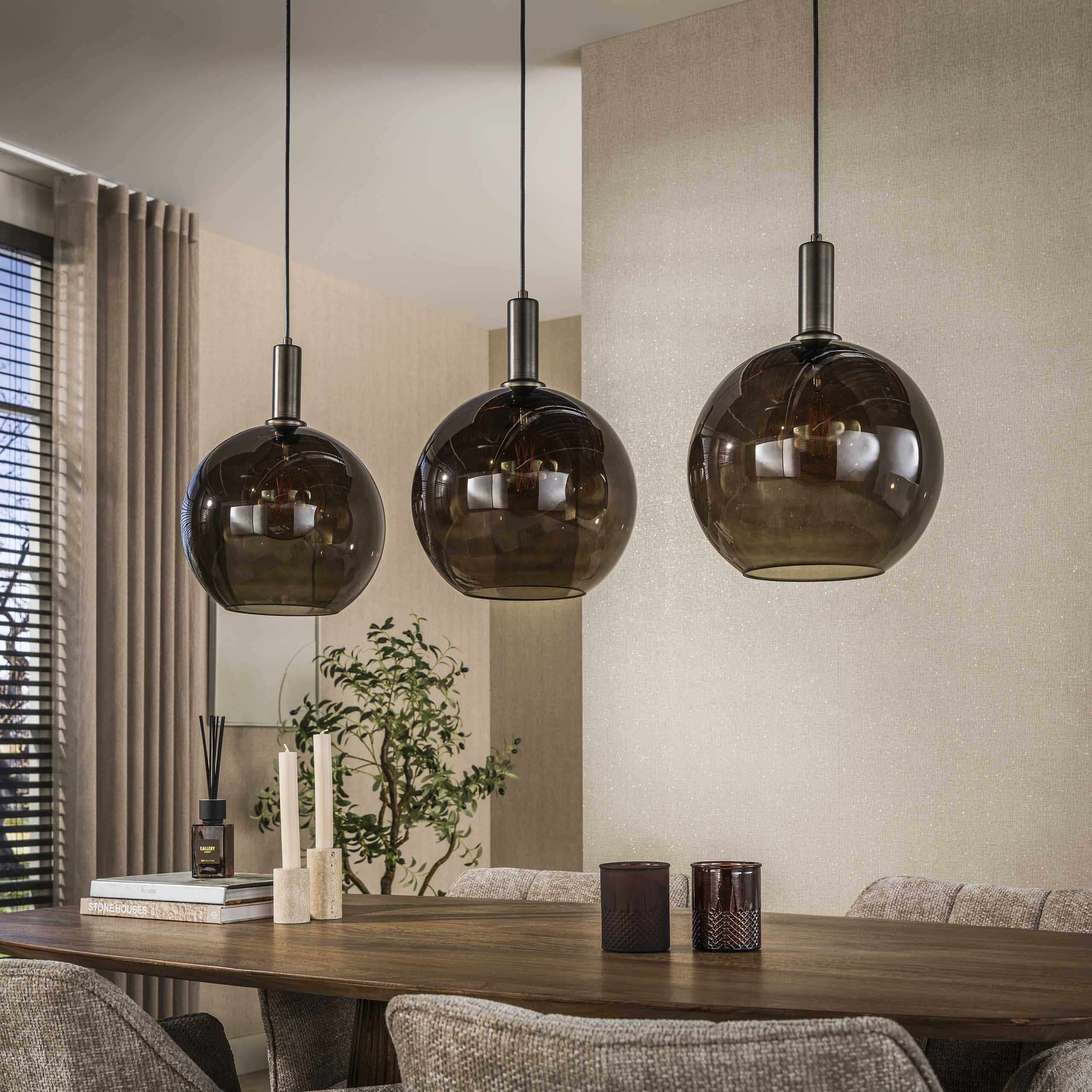 Hanglamp Sfera Tricolore 3L - Industrieelinhuis.nl