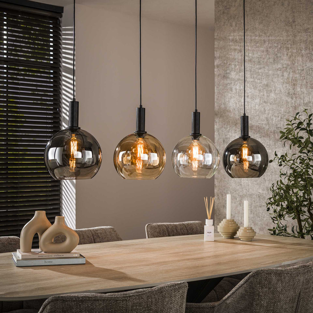Hanglamp Vera 4L - Industrieelinhuis.nl