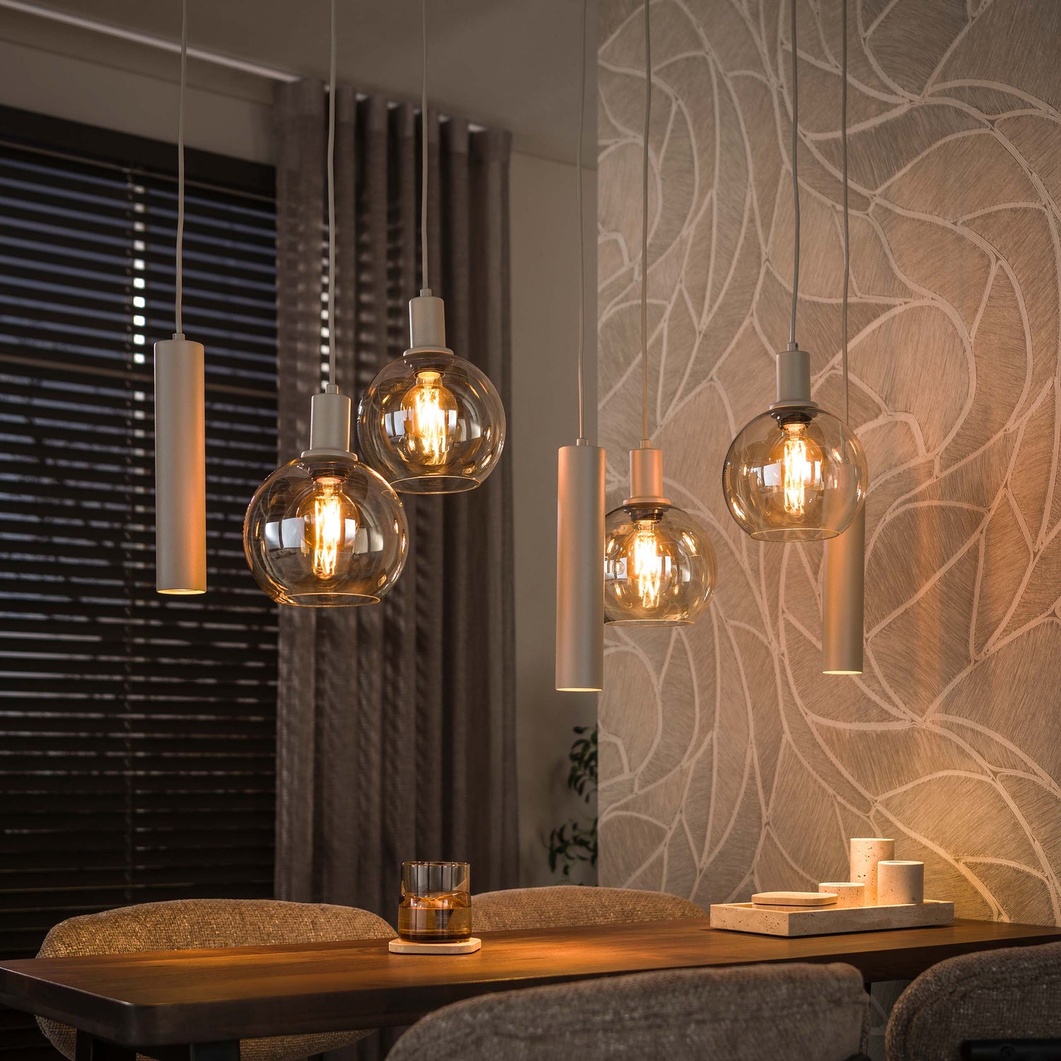Hanglamp Sfera Tricolore 4+3L