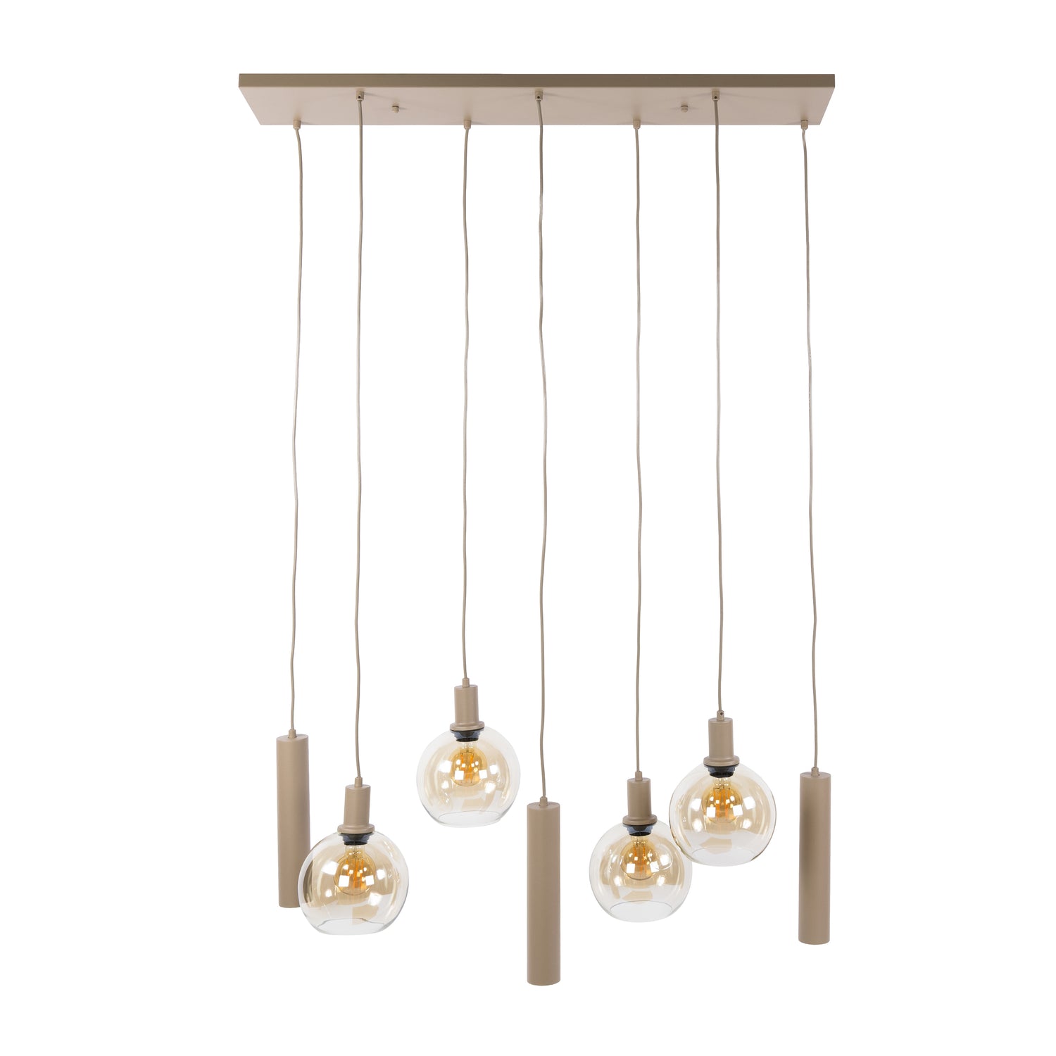Hanglamp Sfera Tricolore 4+3L
