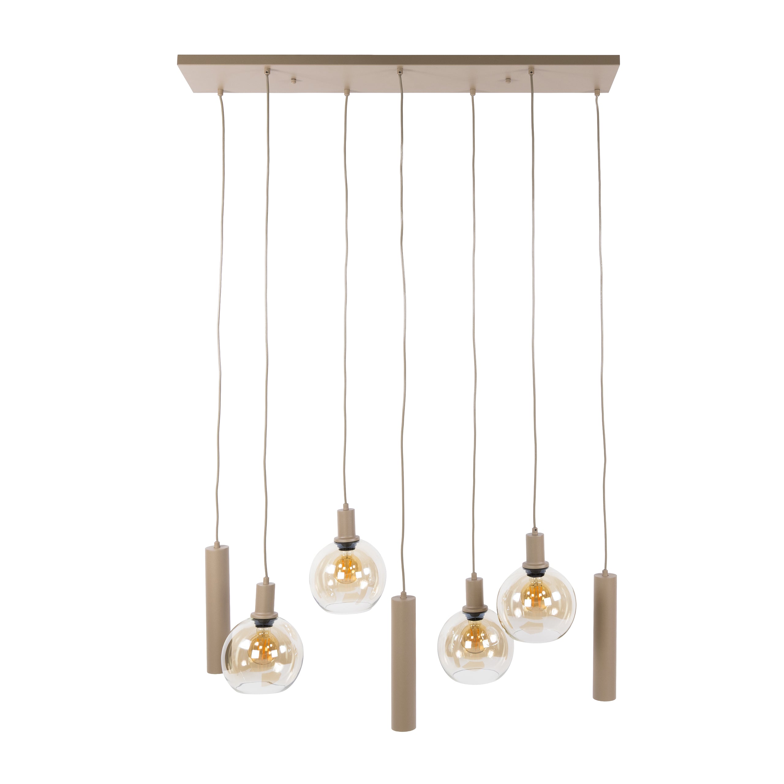 Hanglamp Sfera Tricolore 4+3L