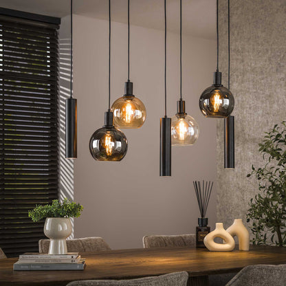 Hanglamp Vera 4L+3L - Industrieelinhuis.nl