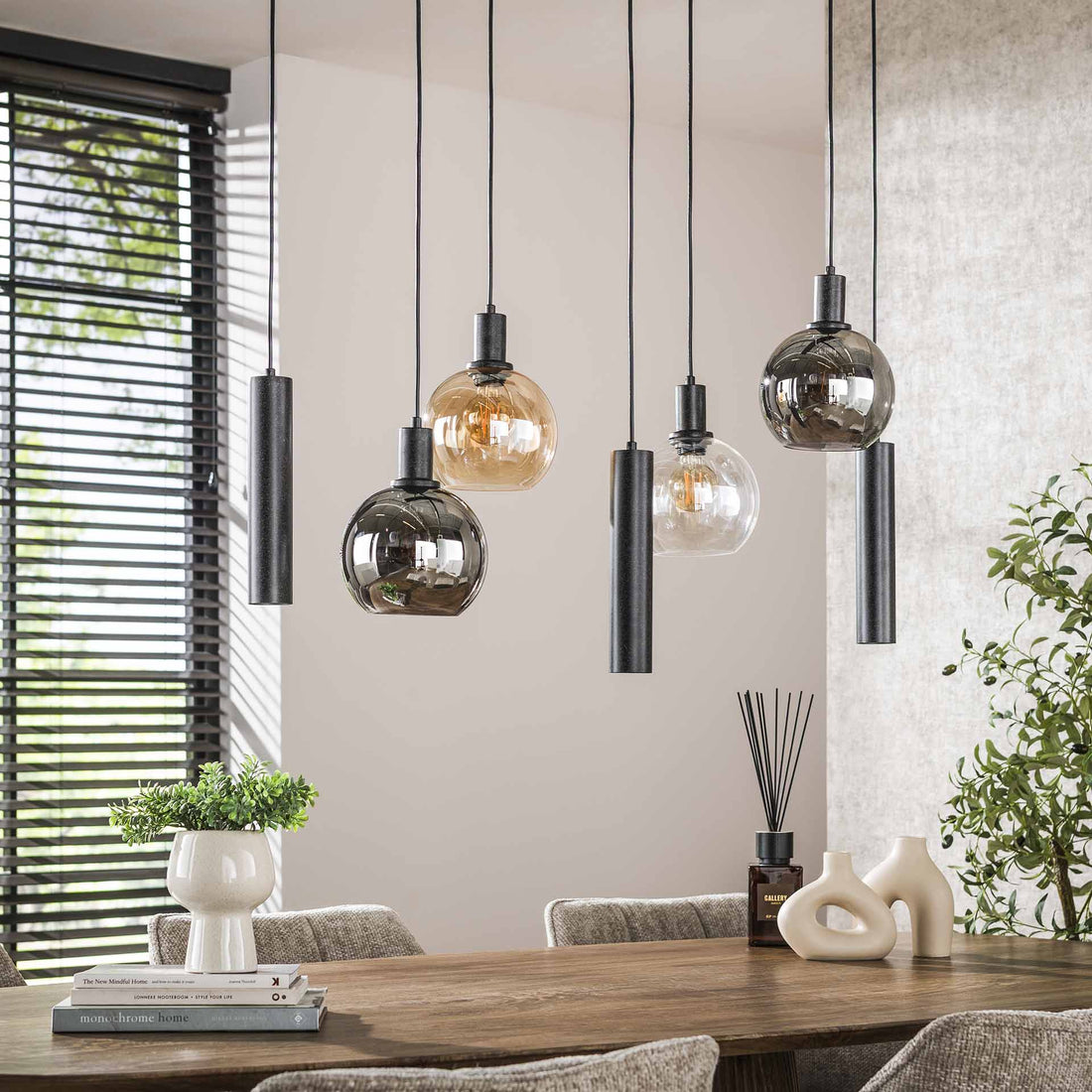 Hanglamp Vera 4L+3L - Industrieelinhuis.nl