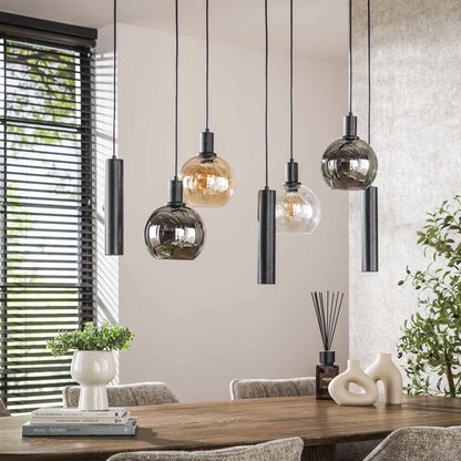 Hanglamp Vera 4L+3L - Industrieelinhuis.nl