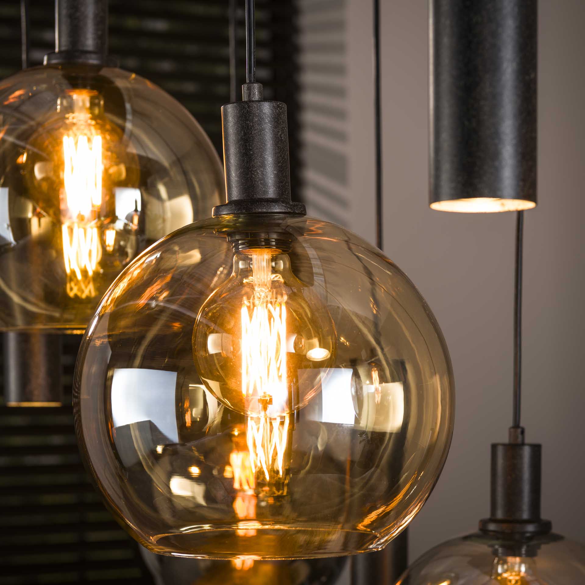 Hanglamp Sfera Tricolore 5+4L - Industrieelinhuis.nl