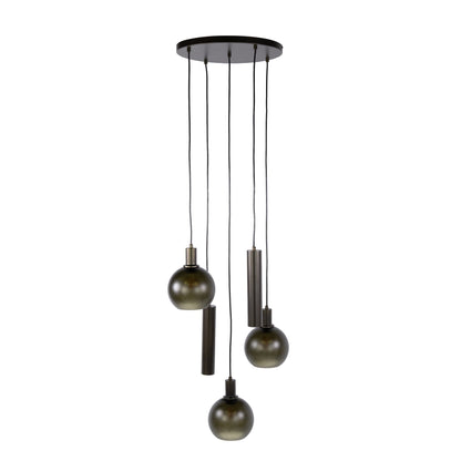 Hanglamp Sfera Tricolore getrapt 5L