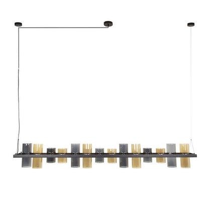 Hanglamp Cylinder Glass 14L