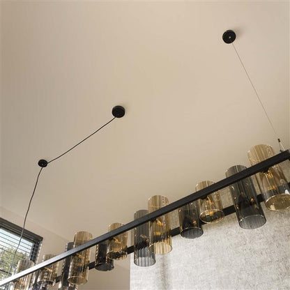 Hanglamp Cylinder Glass 14L