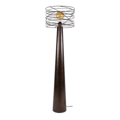 Vloerlamp Curl 1L - Industrieelinhuis.nl