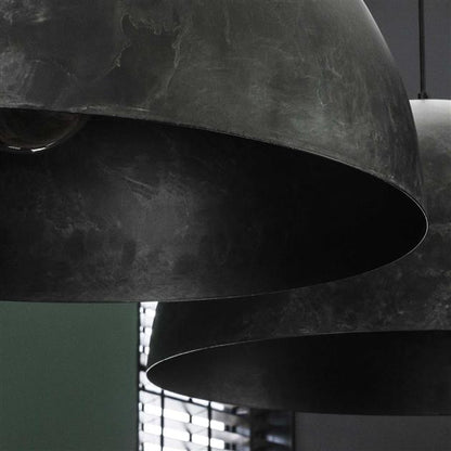 Hanglamp industrieel set van 2 Danielle Grijs Ø60 cm - Industrieelinhuis.nl