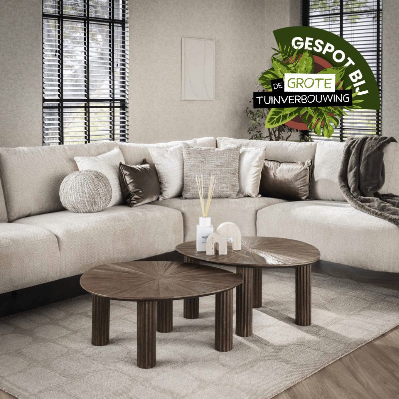 Bio -Kaffeetisch -Set von 2 Mia m