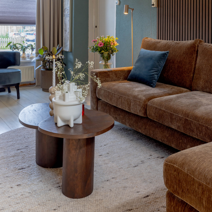 Salontafel Mirre | Brown | Set van 2 - Industrieelinhuis.nl