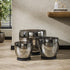 Vloerlamp Rise gekleurd glas Smoke Grey - Industrieelinhuis.nl