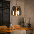 Plafondlamp Liv Glass 1L Smoke Grey - Industrieelinhuis.nl