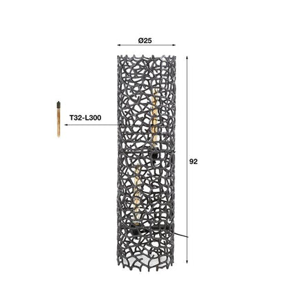 Vloerlamp Weaver L 2L