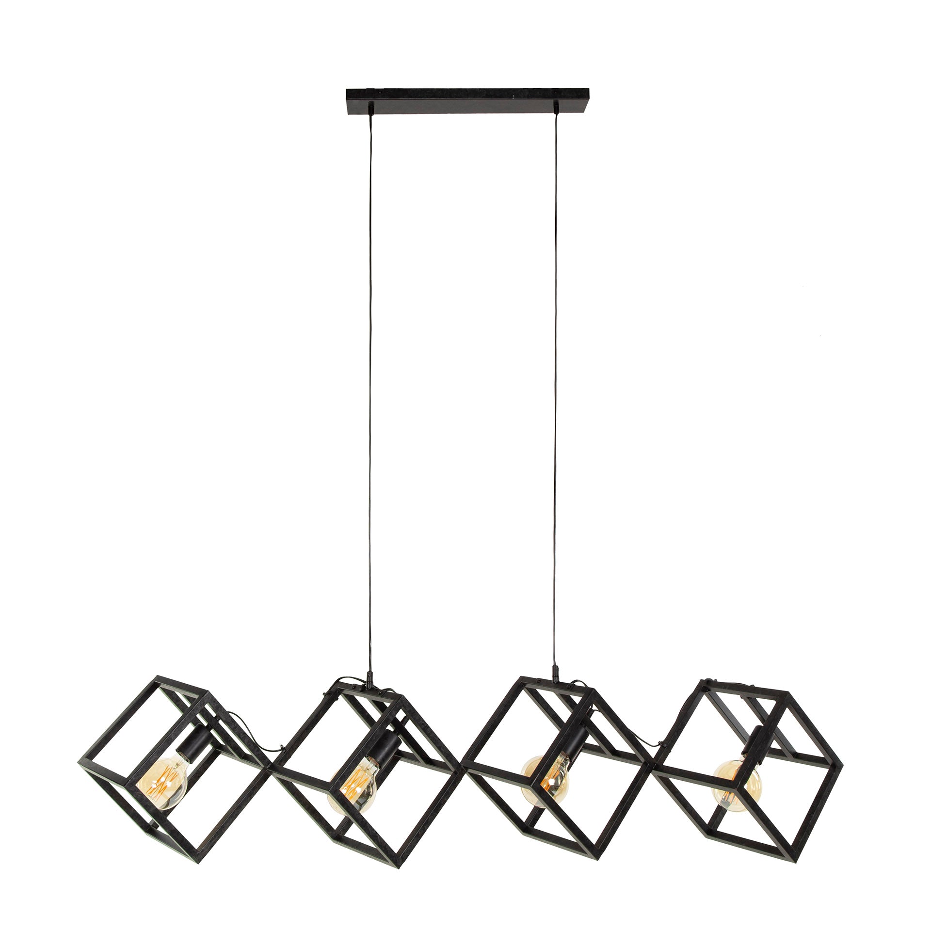 Hanglamp Lumen Cube 4L - Industrieelinhuis.nl