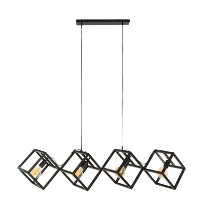 Hanglamp Lumen Cube 4L - Industrieelinhuis.nl