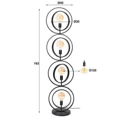 Vloerlamp Turn Around 4L