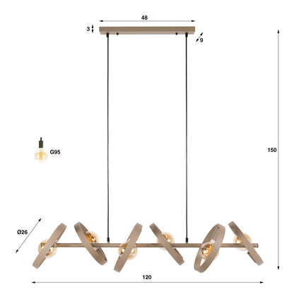 Hanglamp Hover 6L