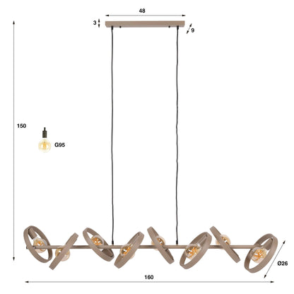 Hanglamp Hover 8L