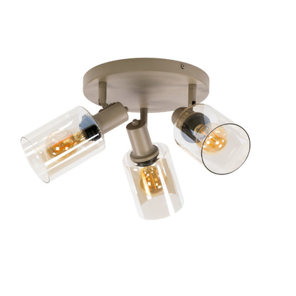 Plafondlamp Sepiora rond 3L