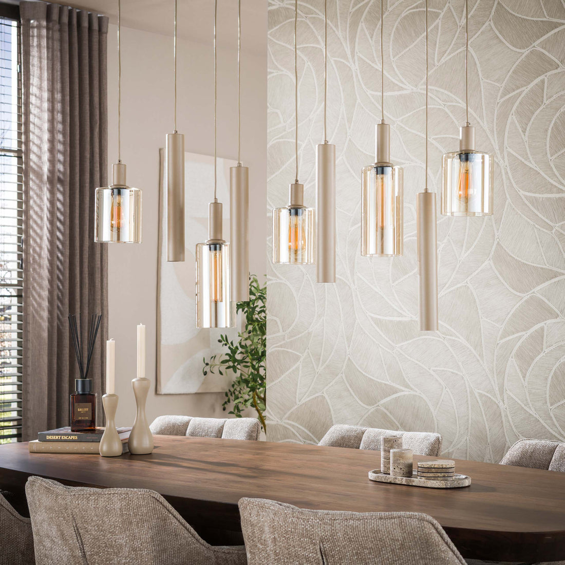 Hanglamp Sepiora 5+4L