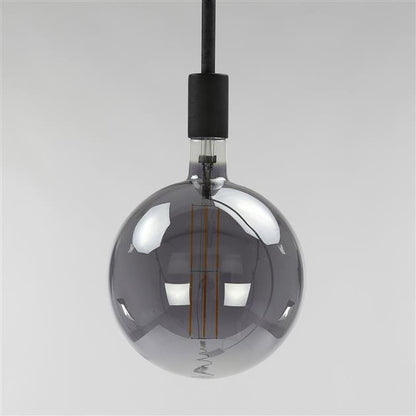 Lichtbron LED [G200] filament bol Ø20,0 - E27 8W / Smoke grey glas - Industrieelinhuis.nl