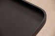 salontafel massief hout zwart 65x65x35 cm woonkamertafel - Industrieelinhuis.nl