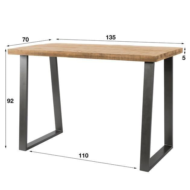Bartafel Mangohout 135 cm