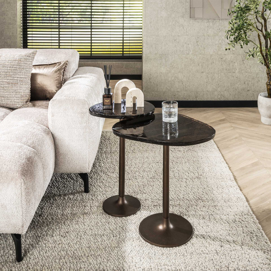 Bijzettafel Astra M Koper