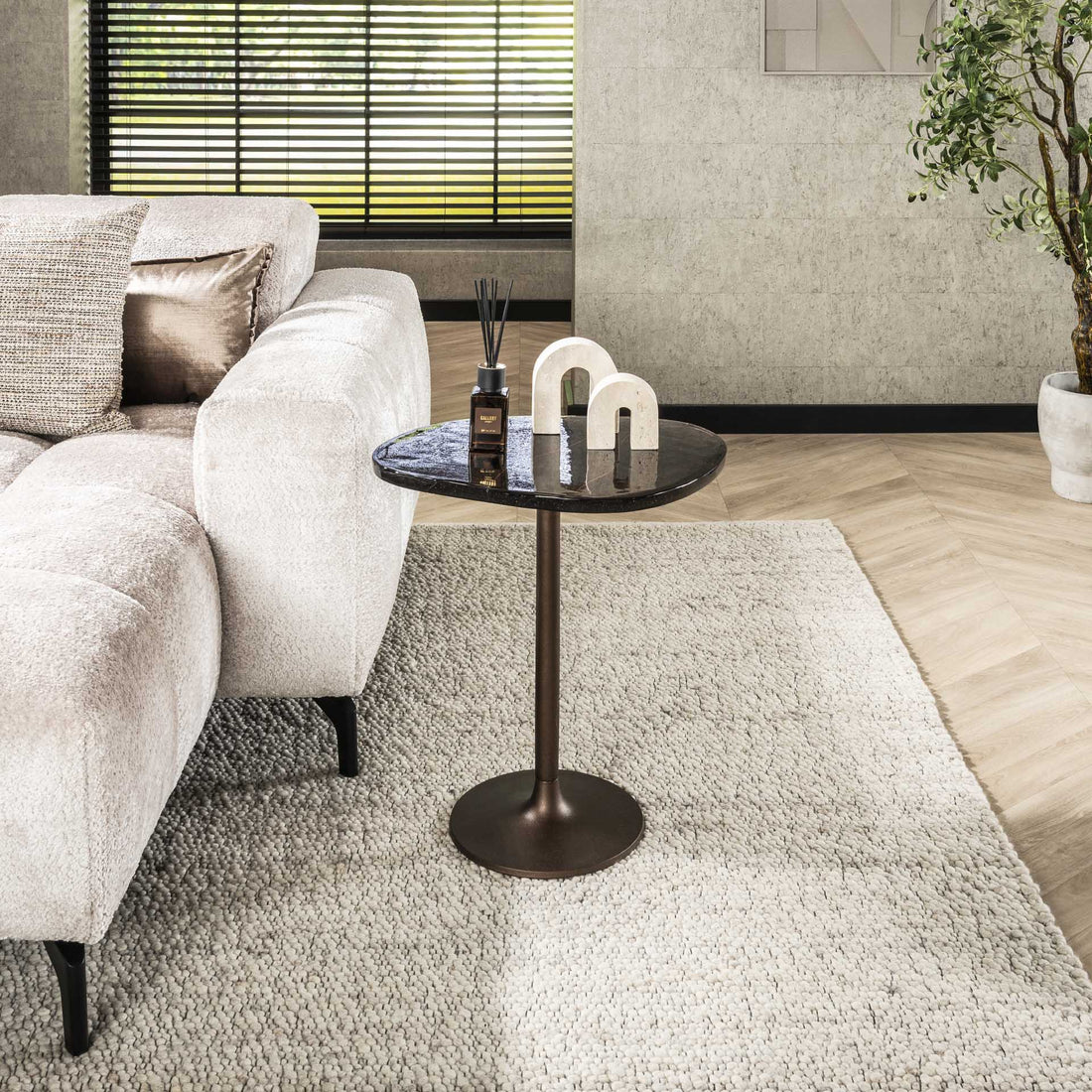 Bijzettafel Astra M Koper