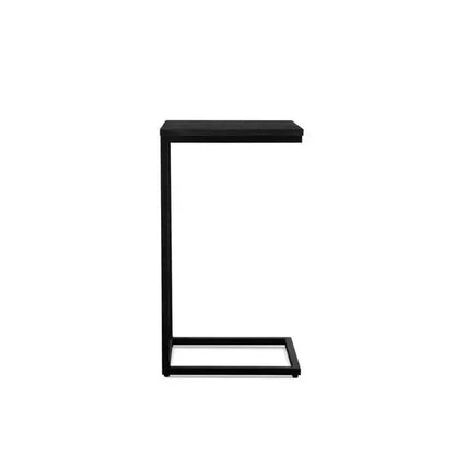 Bijzettafel bank | Set van 2 | Mangohout en Staal | 38x31x68cm