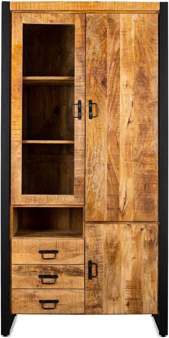 Furniture24 Vitrine Halle 42 Woonkamerkast, highboard Furniture24 Vitrine Halle 42 Woonkamerkast, highboard