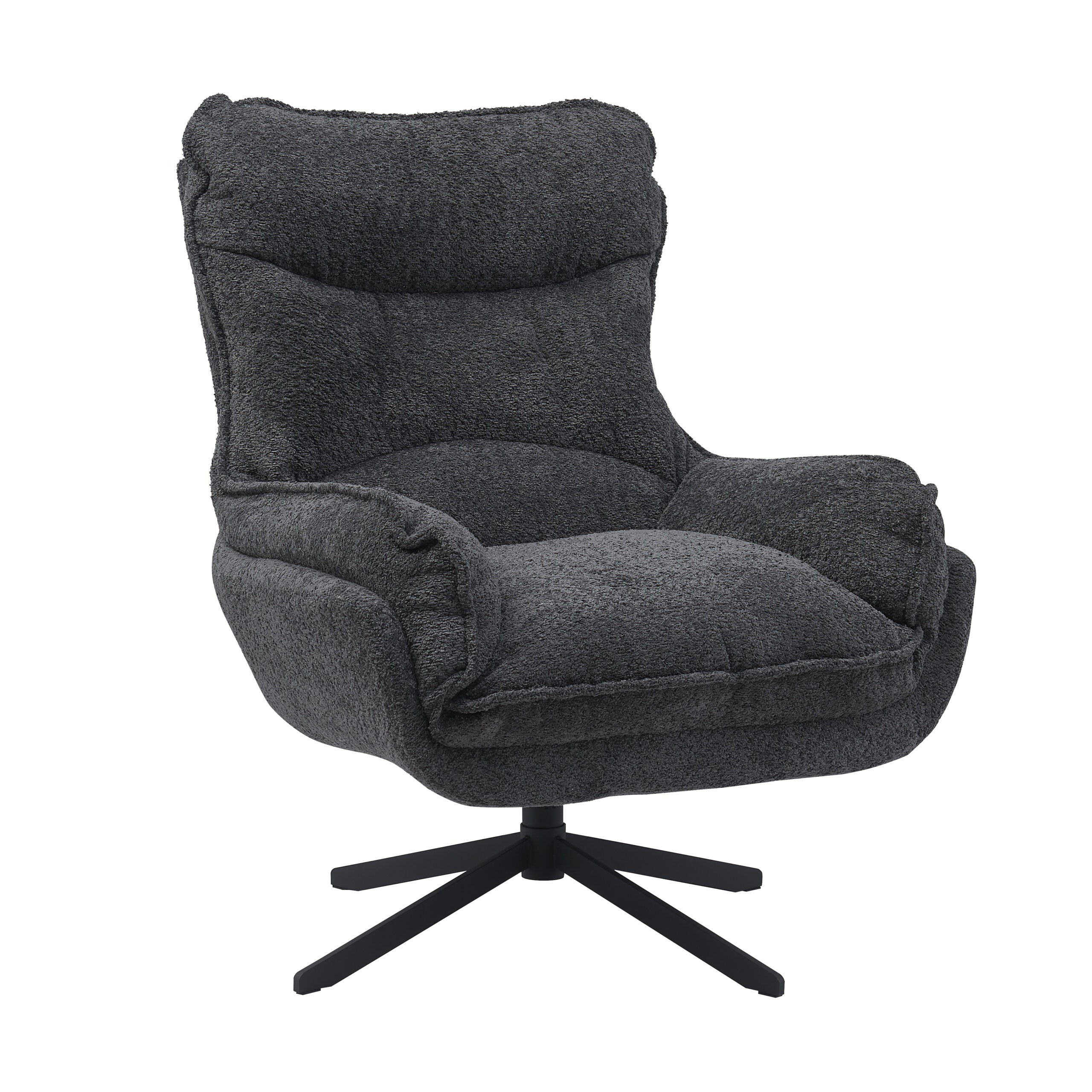 Fauteuil Vera | Dark Grey - Industrieelinhuis.nl