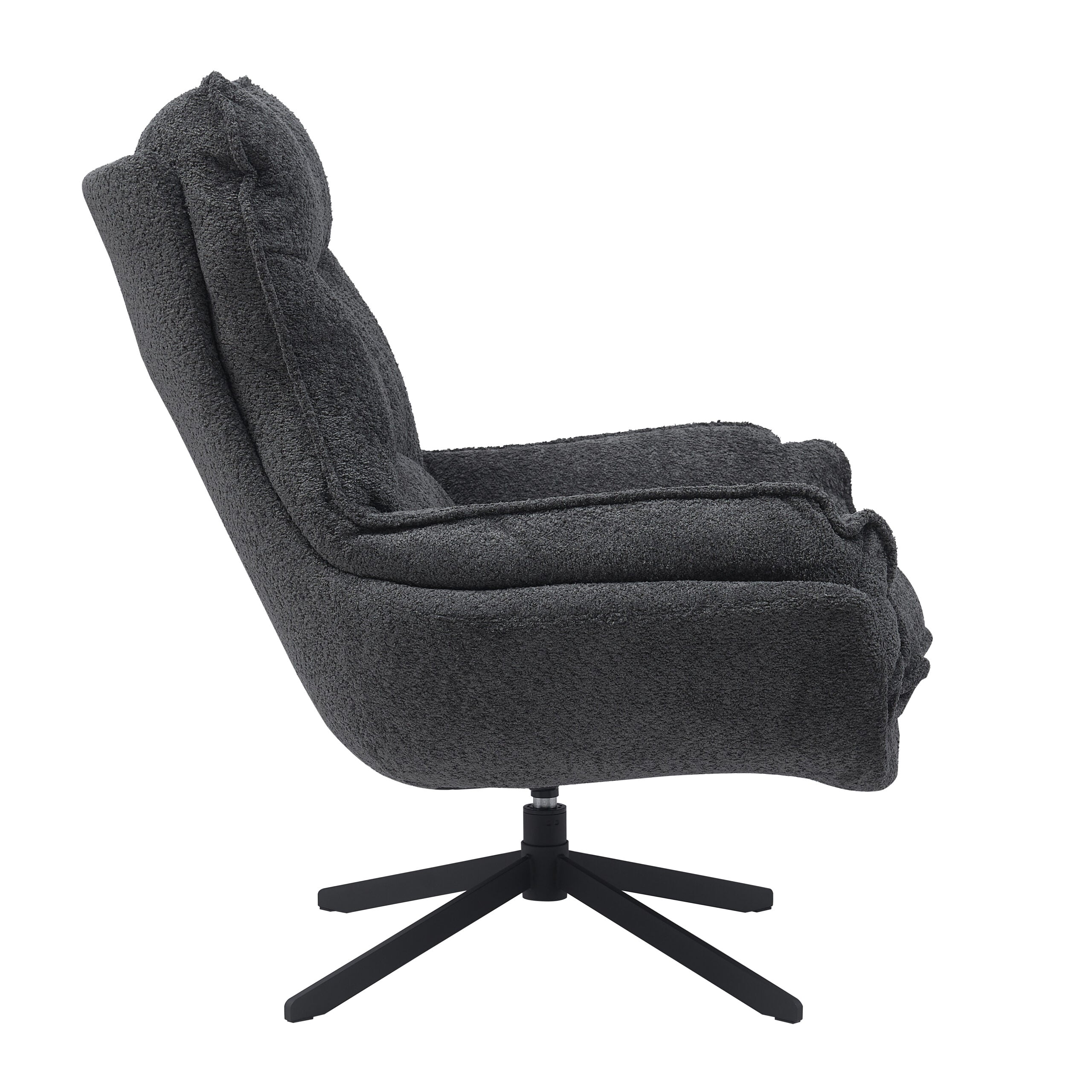Fauteuil Vera | Dark Grey - Industrieelinhuis.nl