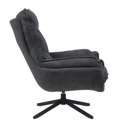 Fauteuil Vera | Dark Grey - Industrieelinhuis.nl