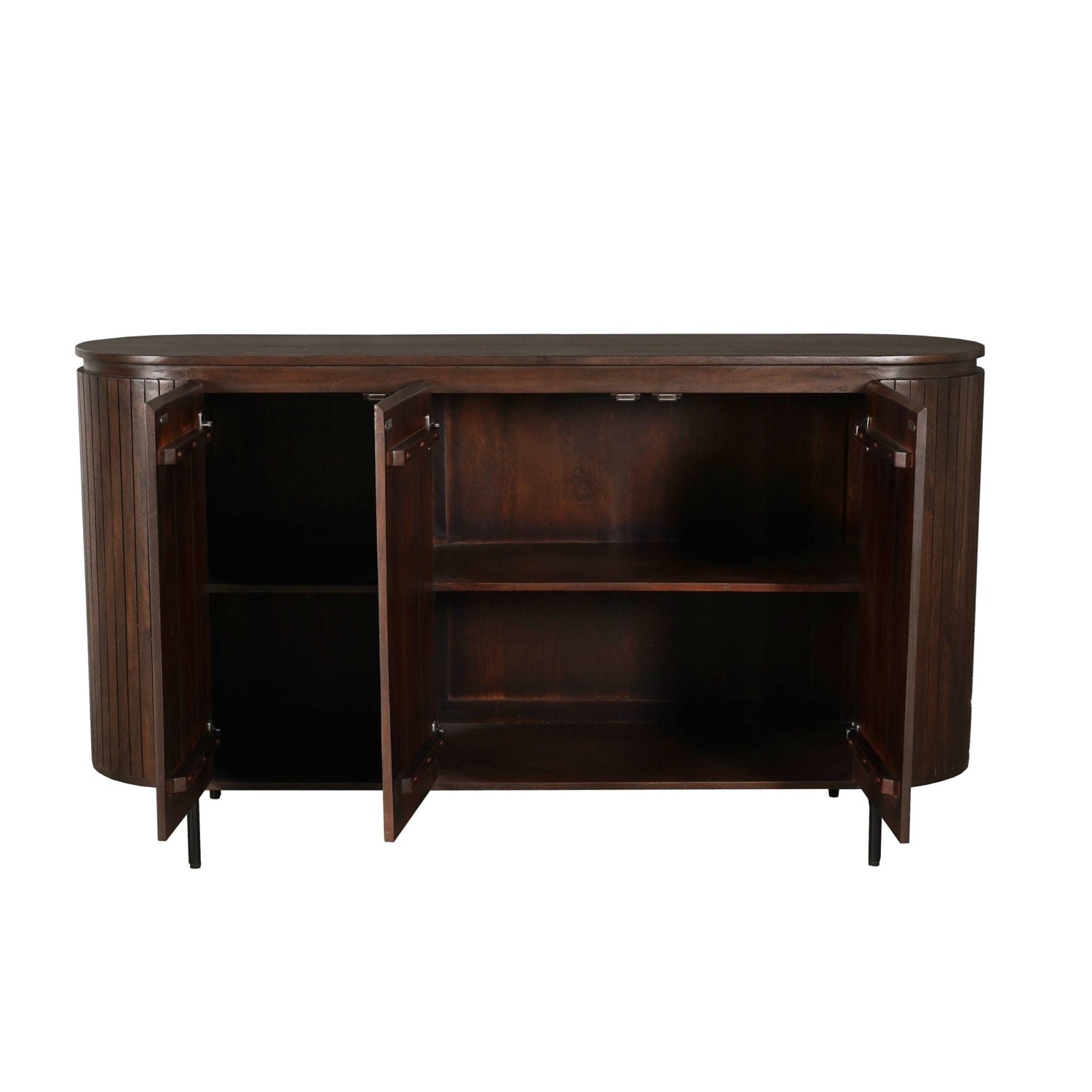 Dressoir Solana Bruin Mangohout 165 cm