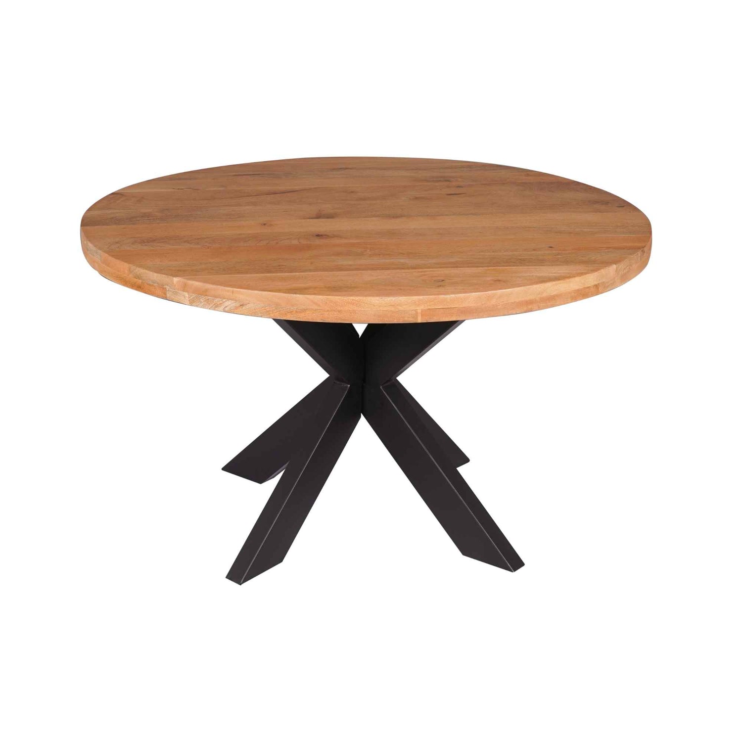 Eettafel Denver | Rond | Mangohout | 130 cm