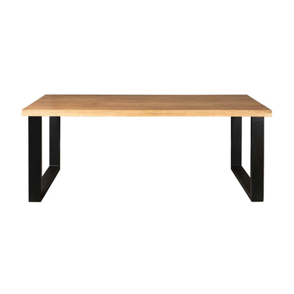 Eettafel Mangohout Denver | Rechthoek U-poot | 240 cm