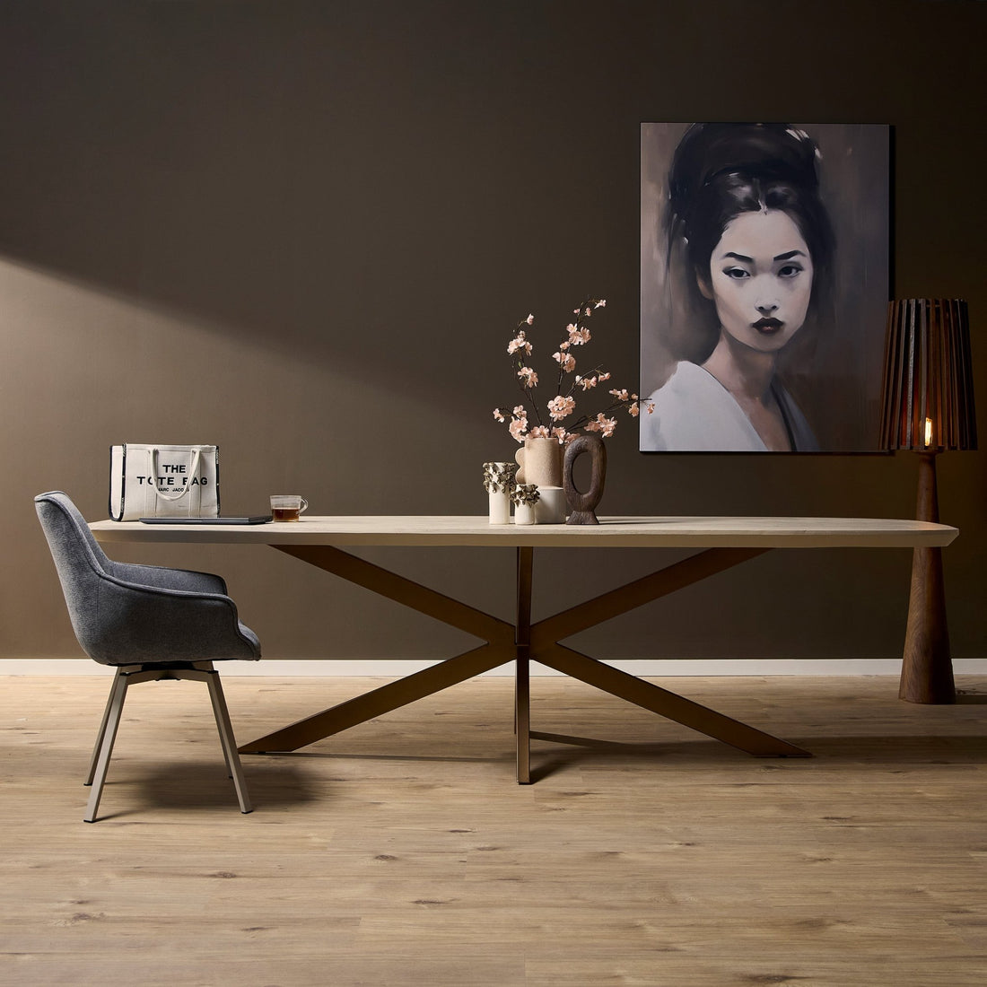 Eettafel Ovaal Madison Sand 280 cm