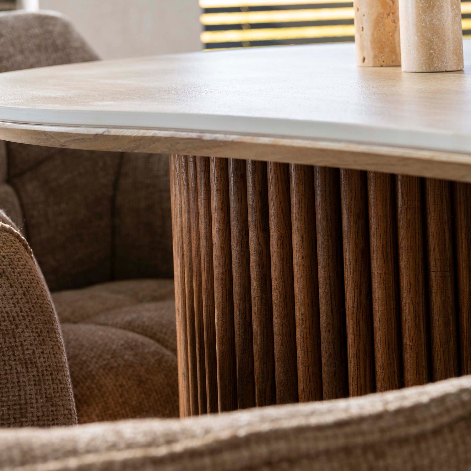 Eettafel Romano | Organische eettafel | 215 cm