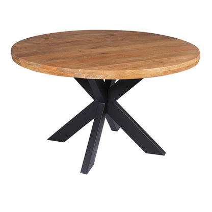Eettafel Rond Denver | Mangohout | 140 cm