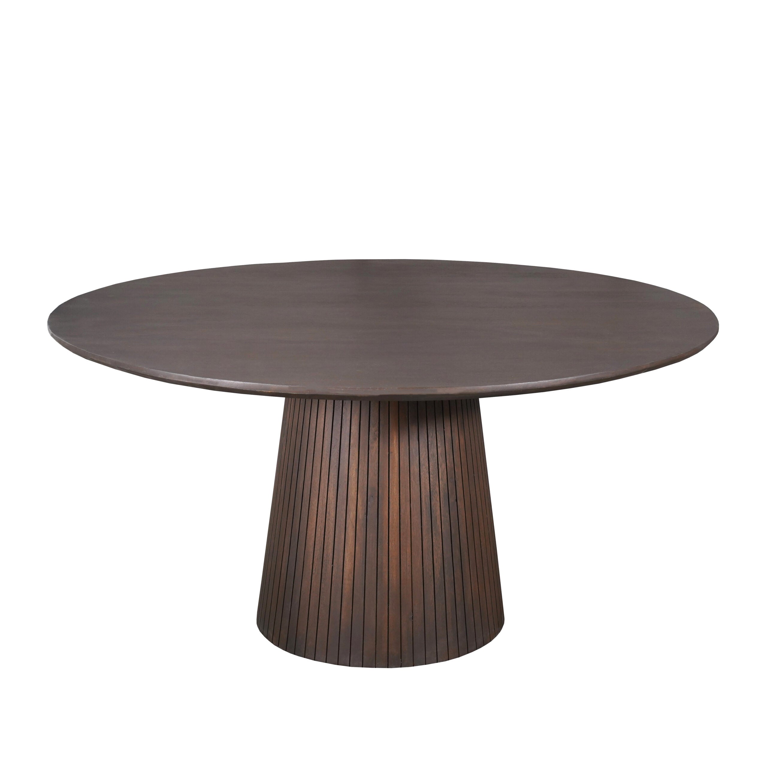 Ronde eettafel Solana Bruin Mangohout 150 cm