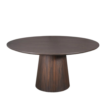 Ronde eettafel Solana Bruin Mangohout 150 cm