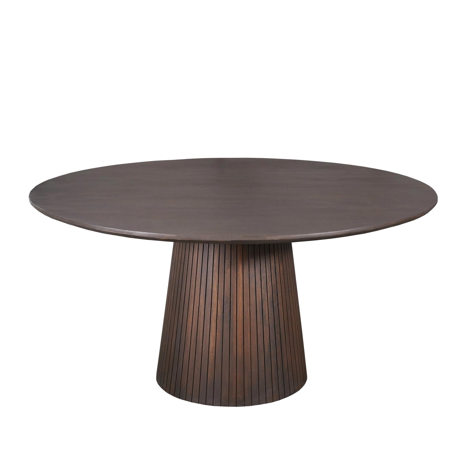 Ronde eettafel Solana Bruin Mangohout 150 cm