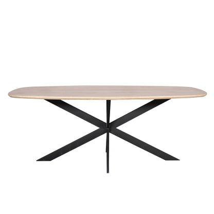 Eiken eettafel Ferris | Deens Ovaal 200 cm | Naturel
