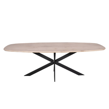 Eiken eettafel Ferris | Deens Ovaal 240 cm | Naturel