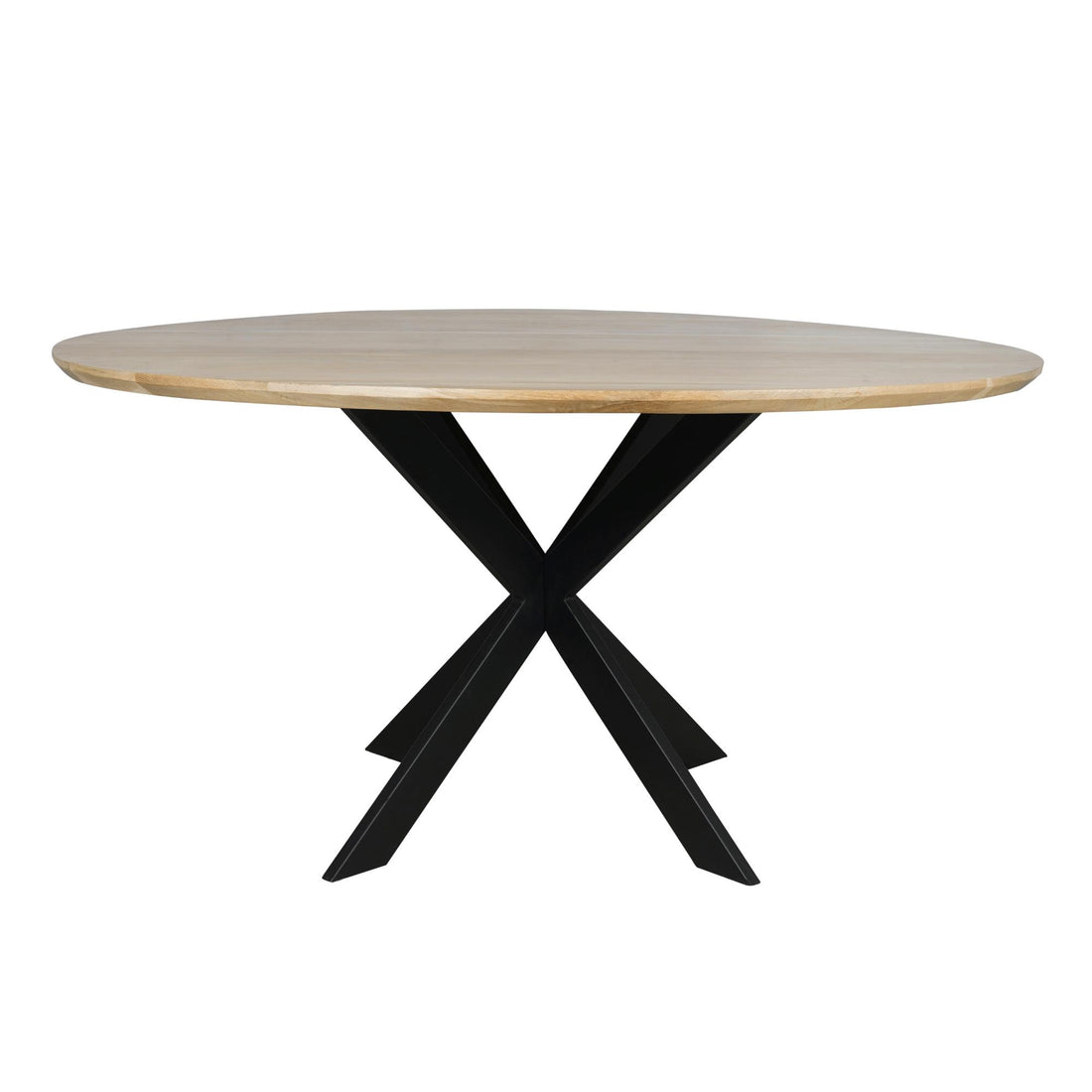 Eiken eettafel Ferris | Rond 150 cm | Naturel
